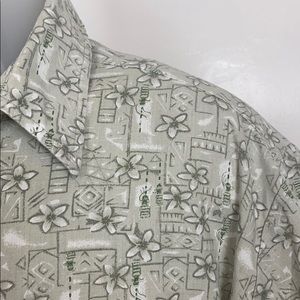 Roundy Bay Hawaiian Button Down Shirt | XL